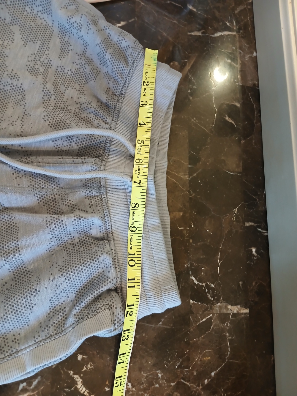 Under Armour Gray Perforated Camo Athletic Shorts - Picture 6 of 6